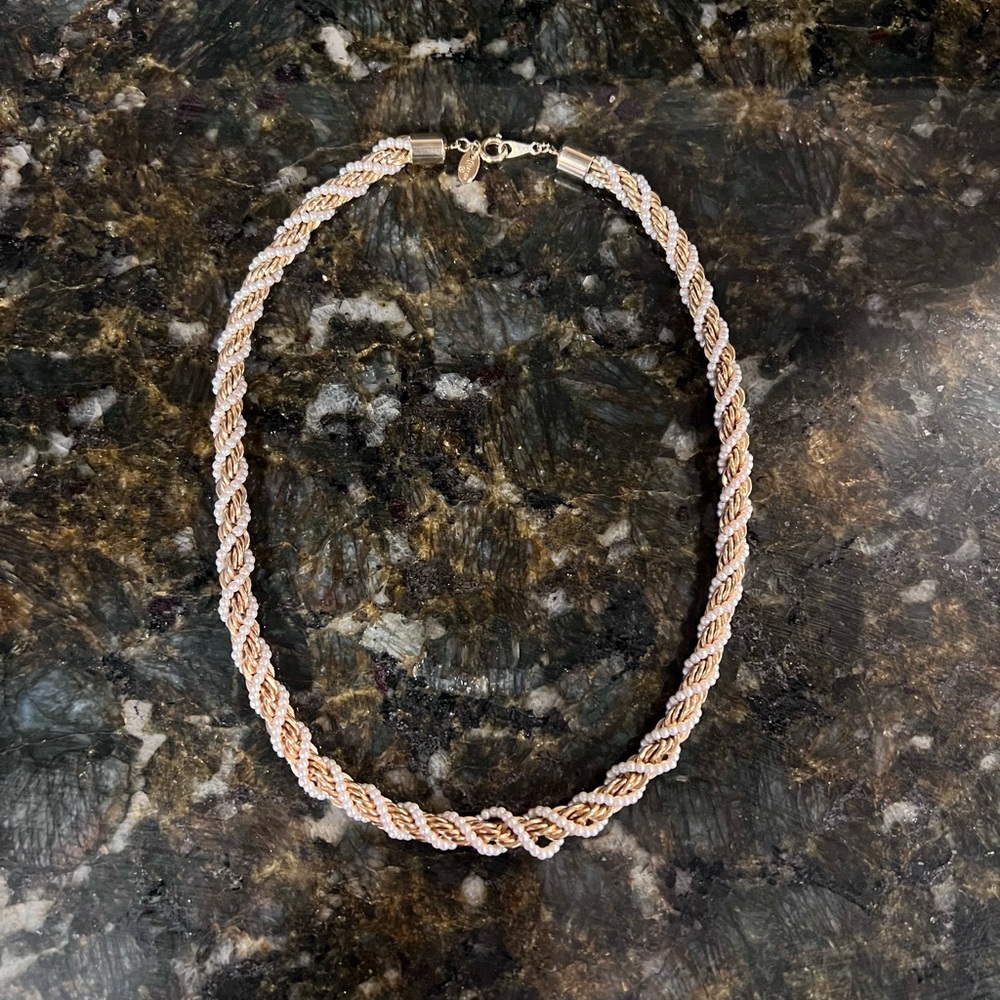 Citation necklace 16”